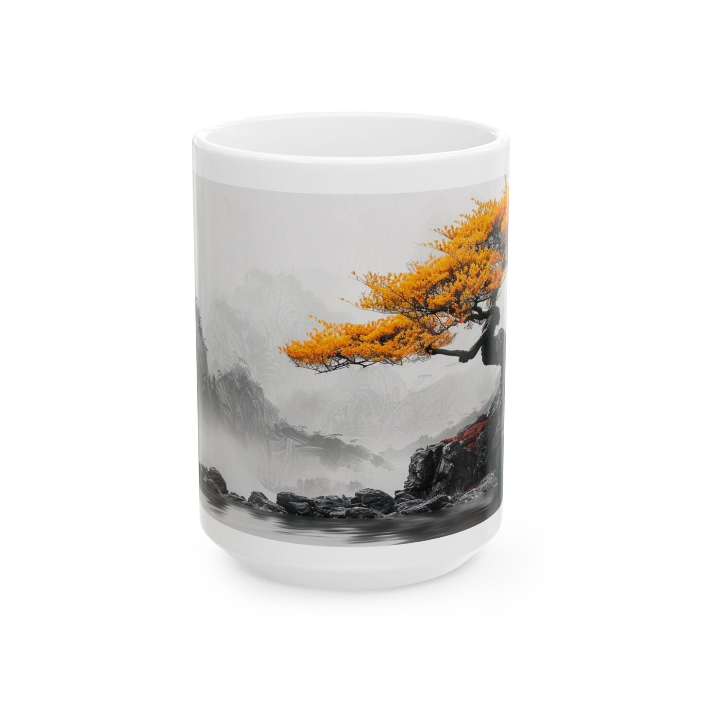 Zen Tree Ceramic Mug- 15oz